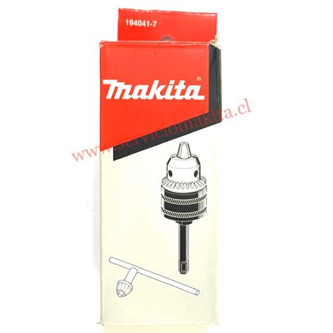 Mandril Con Adaptador Sds Plus Makita 194041 7 Servicio Makita