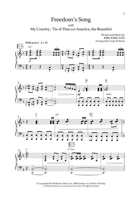 Freedoms Song With My Country Tis Of Thee America The Beautiful