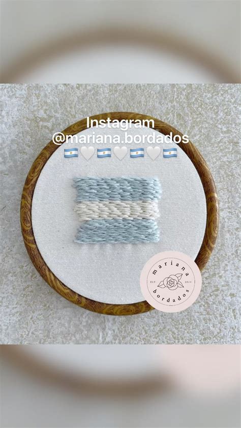 Instagram Mariana Bordados Puntos Bordados A Mano