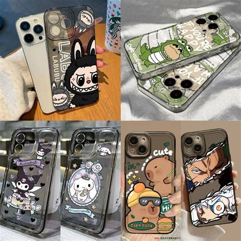 Infinix Smart Pro Infinix Hot I Tecno Spark Go Spark C Cute Cartoon Transparent Jelly