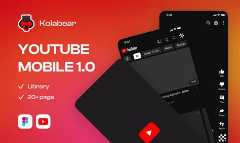 Youtube Mobile Ui Kit Figma