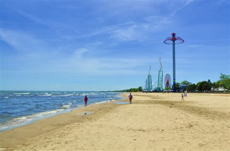 Historic Cedar Point Beach On Lake Erie In August 1910 Gl Flickr