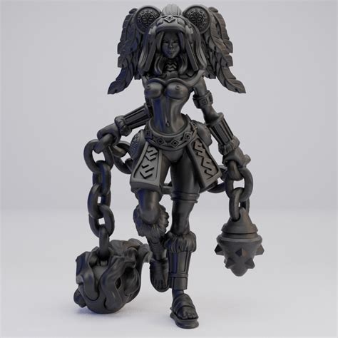 Hot Goblin スターファイアベアラ nude A ミニチュア ホットゴブリン 女戦士