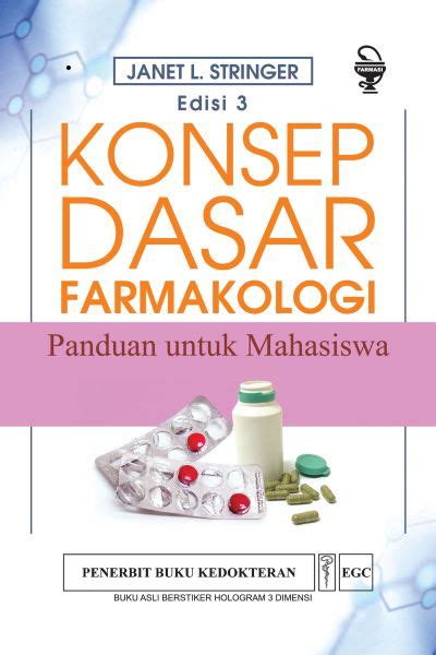 Buku Kedokteran Buku Konsep Dasar Farmakologi Panduan Untuk Mahasiswa