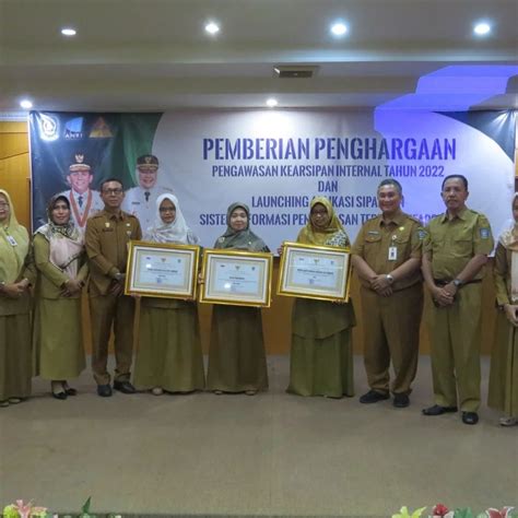 Penghargaan Pengawasan Kearsipan Internal Tahun Dan Launching