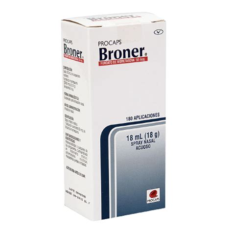 Broner 18g Spray Nasal Tienda Catracha Salud