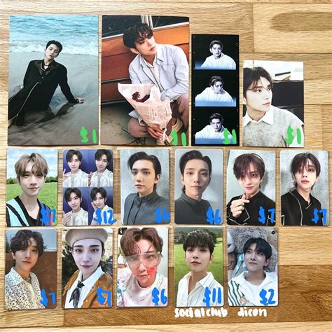 Wtt Wts All Members Seventeen Svt Photocard Pc Henggarae An Ode Album