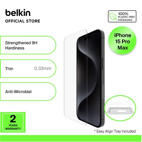 Belkin OVA069 070 101 102 135 136 137 138 159 160 ScreenForce