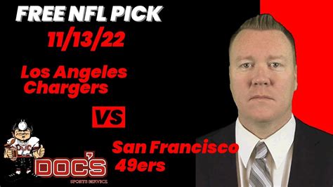 Nfl Picks Los Angeles Chargers Vs San Francisco Ers Prediction