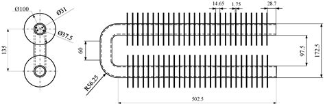 U Bending Low Finned Tube For Heat Exchangers Boiler Tubes Heat