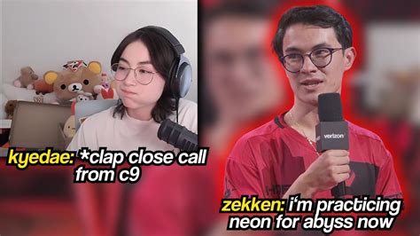 Kyedae Reacts On SEN Zekken S POST MATCH INTERVIEW After He Comeback