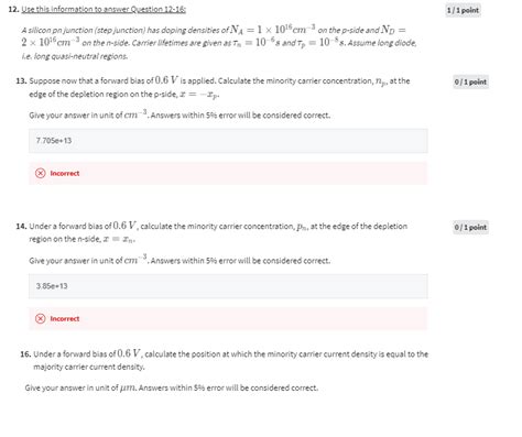 Solved 2 Use This Information To Answer Question 12 16 A