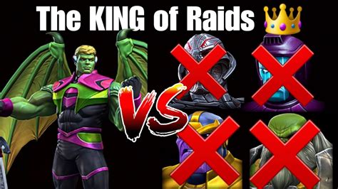 Hulkling Melts Raid Bosses Like Butter 🧈 The King Of Alliance Raids Marvel Contest Of