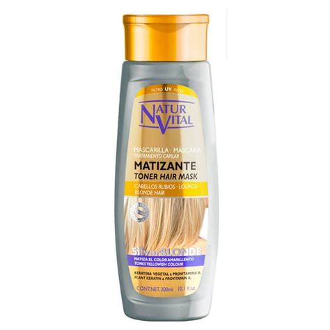 Natur Vital Silver Blonde Sarı Saçlar İçin Saç Maskesi ml