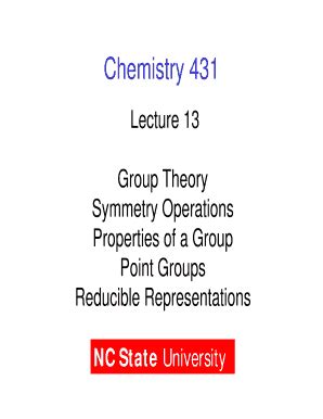 Fillable Online Www4 Ncsu Chemistry 431 Fax Email Print PdfFiller