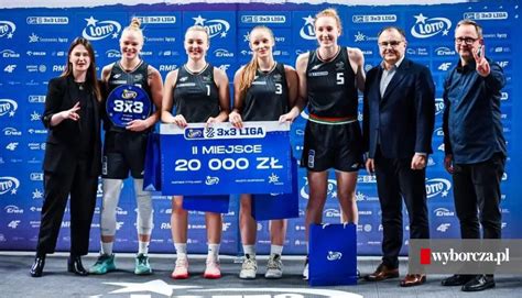 Koszykarki MB Zagłębia ze srebrem LOTTO 3x3 Ligi Kobiet W Arenie