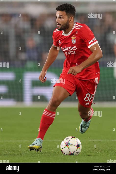 Turin Italy 14th September 2022 Goncalo Ramos Of SL Benfica During