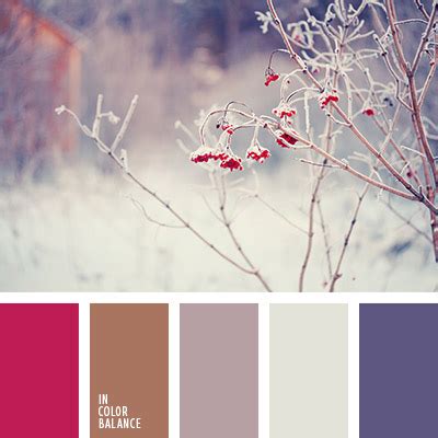 малиновый и фиолетовый | IN COLOR BALANCE