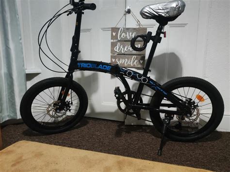 Trioblade Folding Bike 20 Inch Wheels Folding Bikes 4u Folding