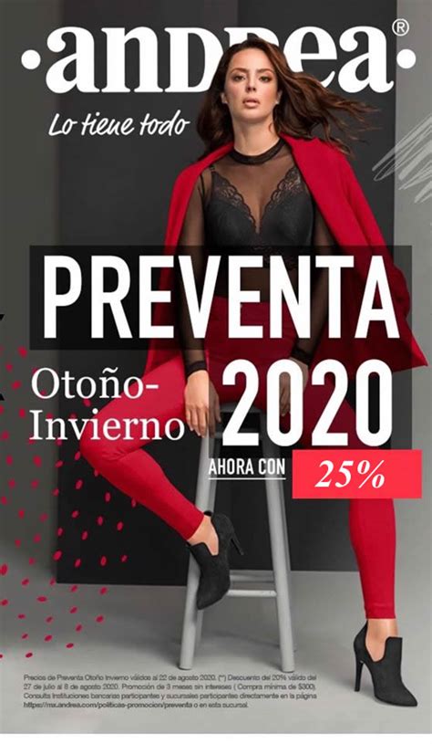 Venta catalogo nuevo andrea otoño invierno 2020 en stock