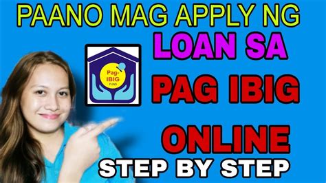 Paano Mag Loan Sa Pagibig Online How To Apply Multi Purpose Loan