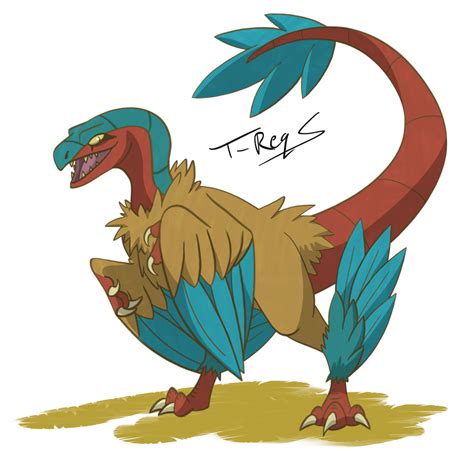 Archeops By T Reqs On Deviantart Pokemon Teams Pokemon Fan Flying