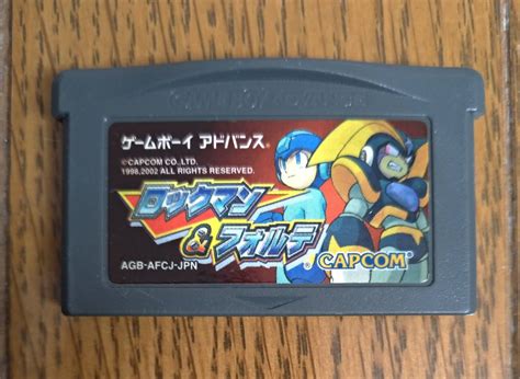 【傷や汚れあり】ゲームボーイアドバンスソフト Gba ロックマン＆フォルテ 中古品 ソフトのみ 横スクロールアクション 送料84円の落札情報