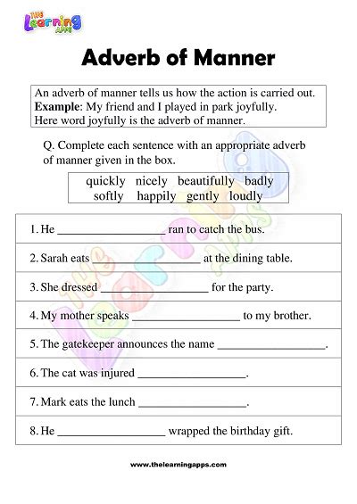 Adverb Worksheet For Grade 1 3 54 Off Gt