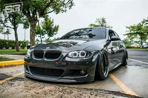 BMW E92 M3 Grey Deep Dish Slammed Dapper Bmw Cars And Motorcycles