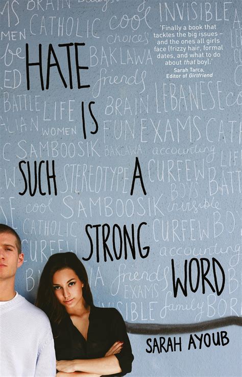 Hate Is Such A Strong Word Ebook By Sarah Ayoub Epub Book