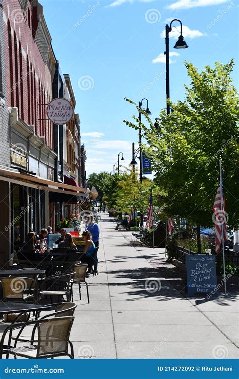 Main Street In Canandaigua New York Editorial Photography Image Of