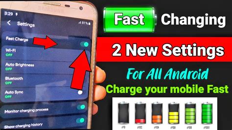 How To Fast Charge Your Android Mobile In 2021 Fast Charging Settings