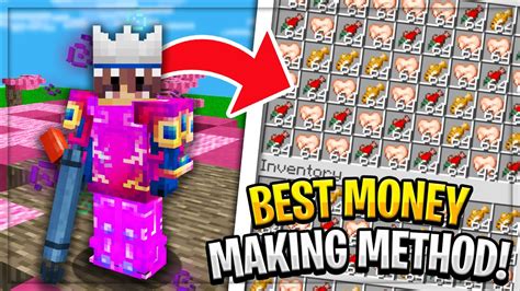 BEST MONEY MAKING METHOD ON THE SERVER BILLIONS Minecraft Skyblock