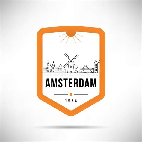 Amsterdam City Logo Stock Illustrations 445 Amsterdam City Logo Stock