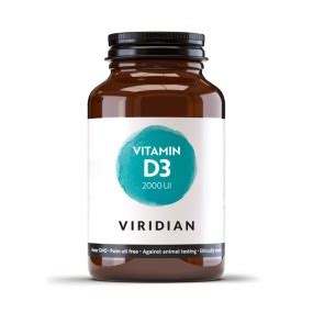 Vegan Vitamin Food Supplement Viridian Vitamin D Iu Capsules