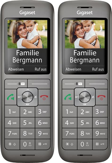 Avm Fritz Fon C Dect Komforttelefon Schwarz Telefon Amazon De