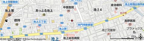 東京都大田区池上4丁目28 10の地図 住所一覧検索｜地図マピオン