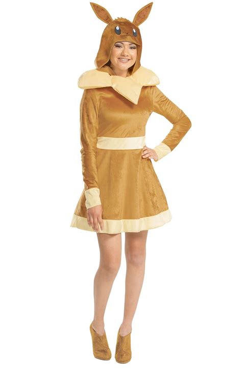 Pokémon Eevee Deluxe Halloween Costume Adult Small Party City