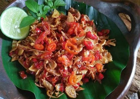 Resep Sambal Embe Bali Simply Tasty Oleh Dapurvy Cookpad