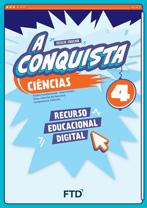 Livro De Ci Ncias Ano A Conquista Revoeduca