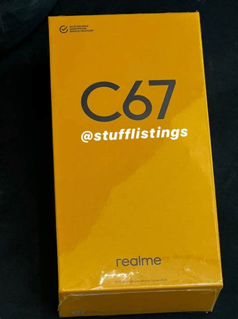 Realme C67 5G Retail Box Surfaces Online As Company Teases New