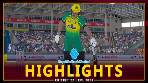 Jamaica Tallawahs Vs Barbados Royals Cpl Match Highlights