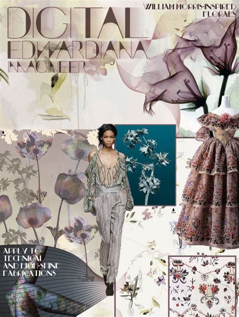 Fashion Board Storyboard Moodboard Fashion Design Inspiration Board