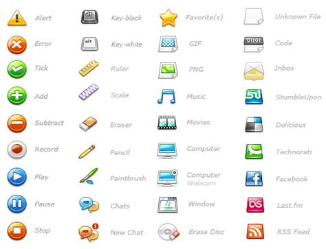 75 Free Icons for Software Applications to Website Designs | Web ...