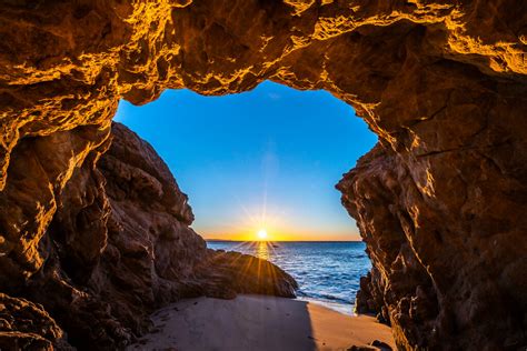 Nikon D850 Malibu Sea Cave Sunset Fine Art El Matador State Beach California Landscape Seascape