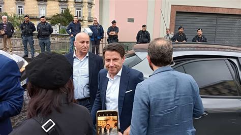 Elezioni Amministrative Giuseppe Conte Nel Salernitano Salario