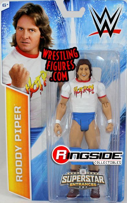 Roddy Piper w/ "Hot Rod" Painted Shirt - Superstar Entrances Exclusive ...