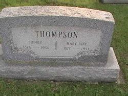 Mary Jane Spalding Thompson 1877 1951 Mémorial Find a Grave