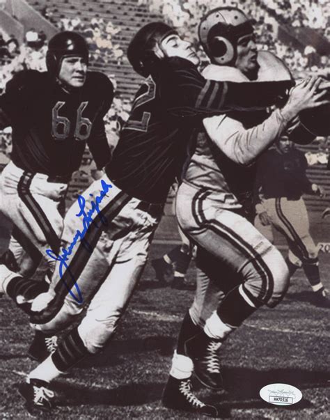 Johnny Lujack Signed Bears 8x10 Photo (JSA COA) | Pristine Auction