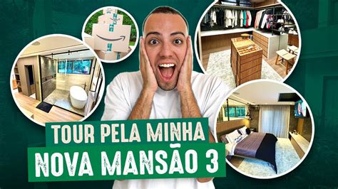 Tour Pela Minha Nova MansÃo 3 Nosso Quarto Closet E Quartos De